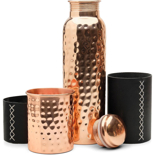 Kitchen Science 32oz Copper Water Bottle Wayfair   Kitchen Science 32oz. Copper Water Bottle 